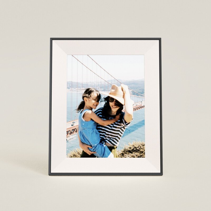 Aura Aspen Ink with Textured Mat Frame