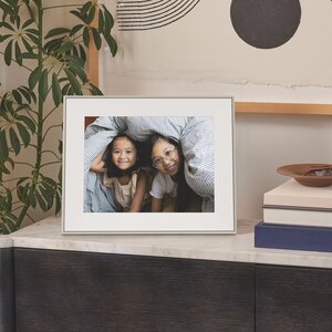 Select thumbnail: Image 3 of Aura Aspen Ink with White Mat Frame