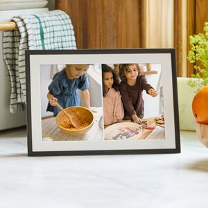 Select thumbnail: Image 3 of Aura Carver Gravel with White Mat Frame