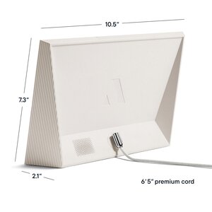 Select thumbnail: Image 6 of Aura Carver Clay with White Mat Frame
